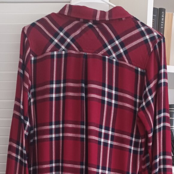 Rails Hunter Plaid Flannel Button down Shirt - Picture 6 of 8